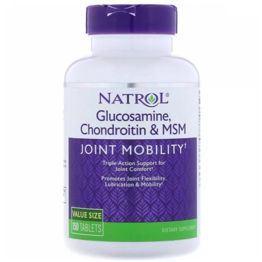 Glucosamine Chondroitin MSM, 60 таб. Ntr
